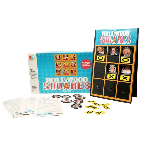 Vintage Hollywood Square Board Game 1980s Family Fun Retro TV Show - Picture 7 of 7
